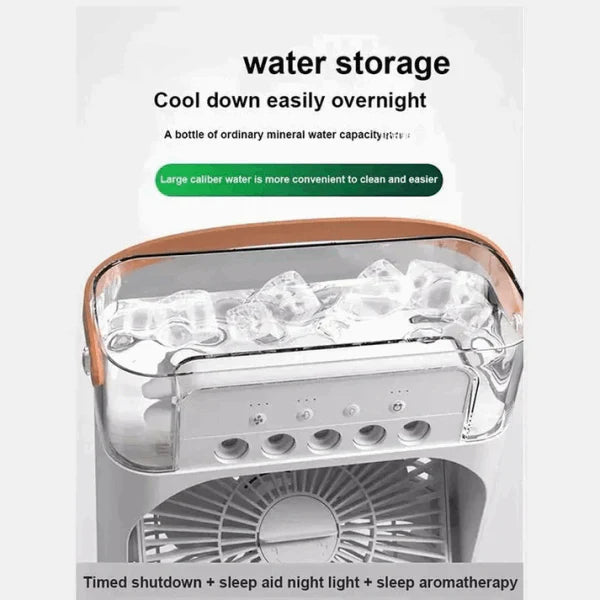 Portable USB Cooling Fan With Ice